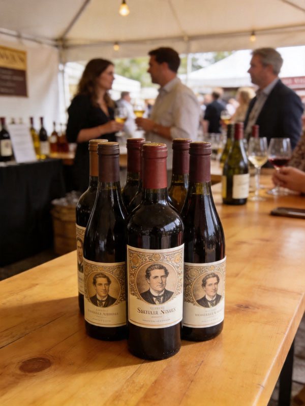 Wine bottle label partnership use case